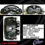 Centric parts 141.66038 front left rebuilt caliper with hardware