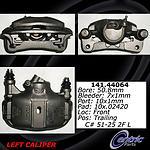 Centric parts 141.44064 front left rebuilt caliper with hardware