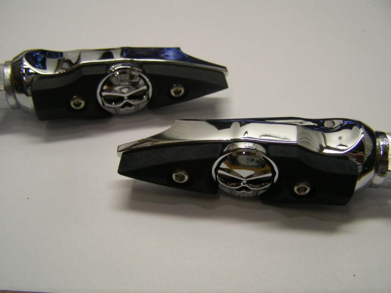 Kuryakyn motorcycle mini daggers pegs with adapters  (pr)  p/n 7521