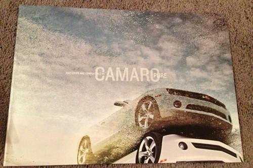 2012 coupe & convertible camaro temptation brochure