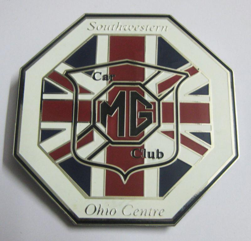 Car badge - southwestern mg car club ohio centre car grill badge emblem logos me