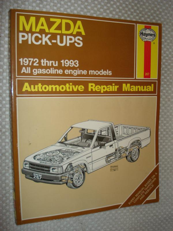 1972-1993 mazda truck service manual shop book 75 77 79 81 83 85 86 87 88 89 90