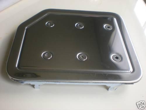 Nissan titan stainless steel fuel gas door cover  2004-2010