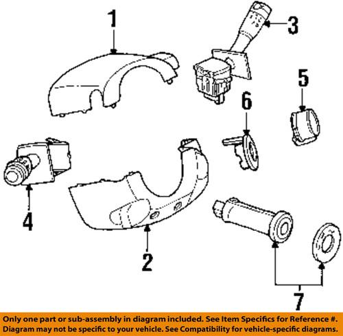 Gm oem 15251096 switch, multi-function/combination/combination switch