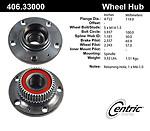 Centric parts 406.33000e rear hub assembly