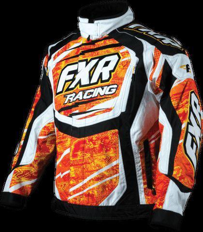New!!!!  2014 fxr mens cold cross jacket - red yellow warp- free shipping!!!