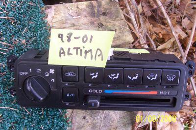 98 - 01 - nissan - altima -  ac / heater controler