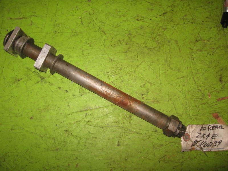 2000 kawasaki zx 4e rear axle