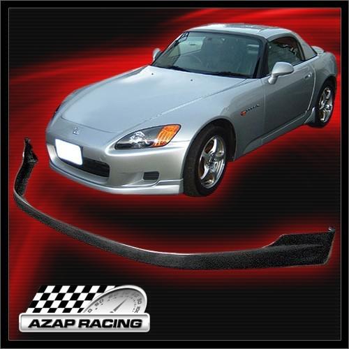 00-03 brand new t-r style front bumper lip spoiler poly-urethane for honda s2000