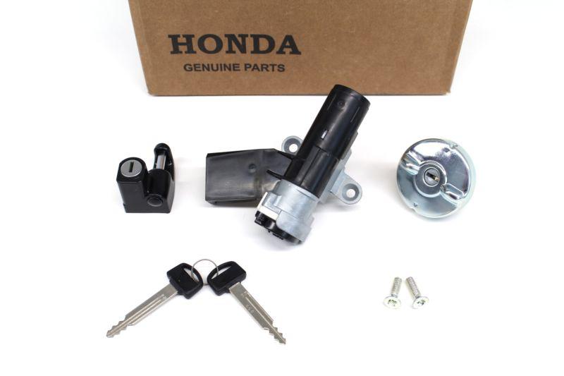 New ignition key switch cap set nps50 ruckus scooter 03-05 oem honda lock  #j95