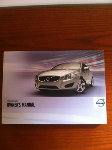 Oem 2012 volvo s60 owners manual