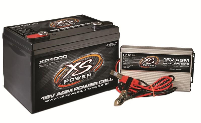 Xspower xp1000ck1 agm type 16 v battery and charger combo kit -  xspxp1000ck1