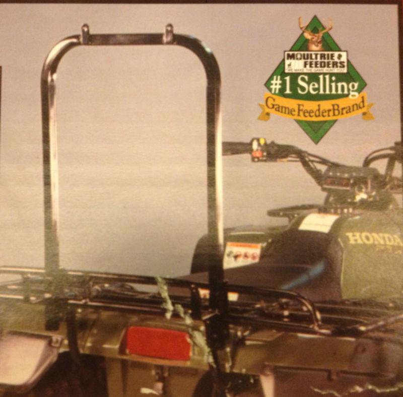 Moultrie feeders atv tree stand carrier holder utility atv fits most atvs