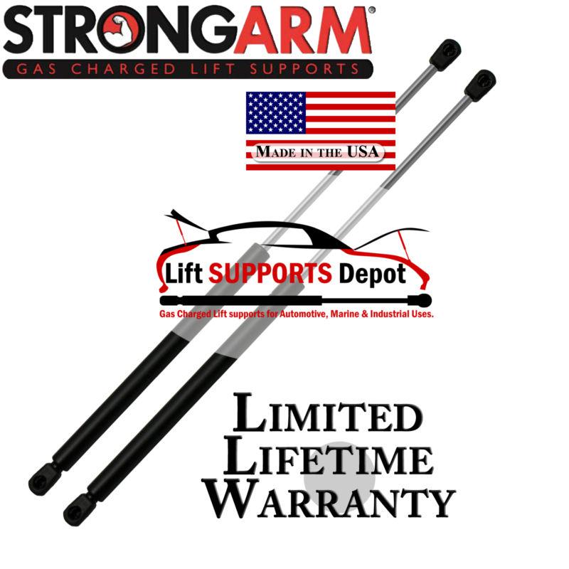 Strongarm 4380 l&r (2) front hood gas lift supports/ bonnet, lift support, strut