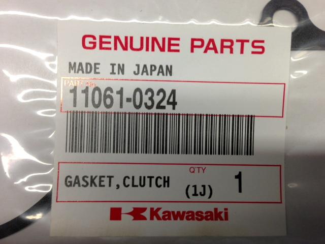 Kx250f clutch side case gasket new oem 2006