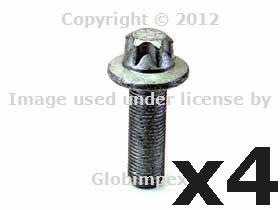 Bmw e39 (1997-2003) bolt for wheel hub / bearing (10 x 1.0 x 31 mm) genuine