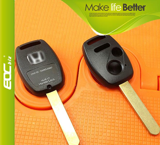 B0235 folding remote key shell for honda 3 buttons no chip