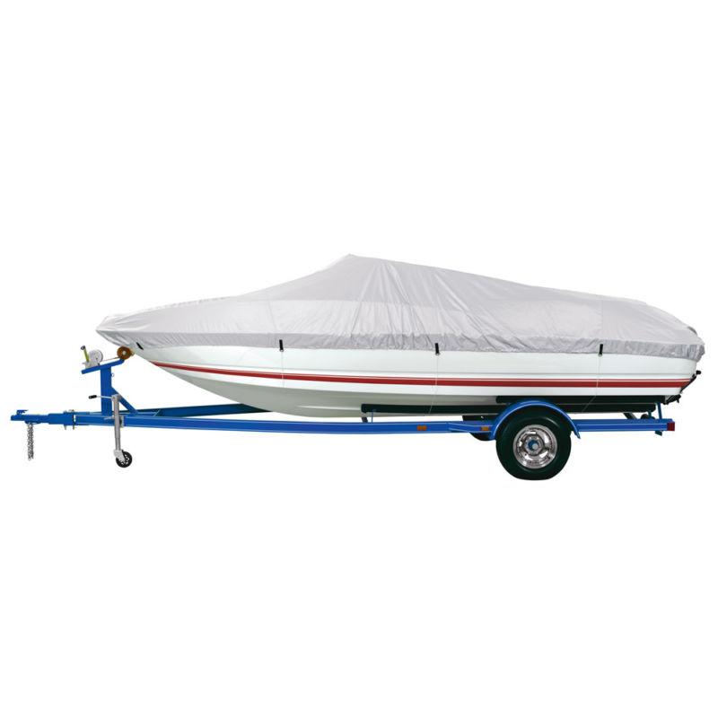 Dallas manufacturing company bc1301a reflective polyester boat cover a - fits 14