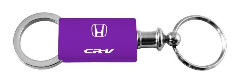 Honda cr-v crv purple valet metal key chain ring tag key fob logo lanyard