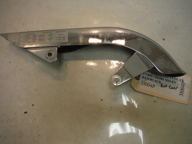 1995 kawasaki vulcan 800 oem belt cover chrome vn800