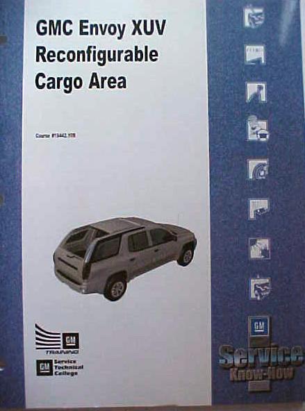 Gmc envoy xuv reconfigurable cargo area