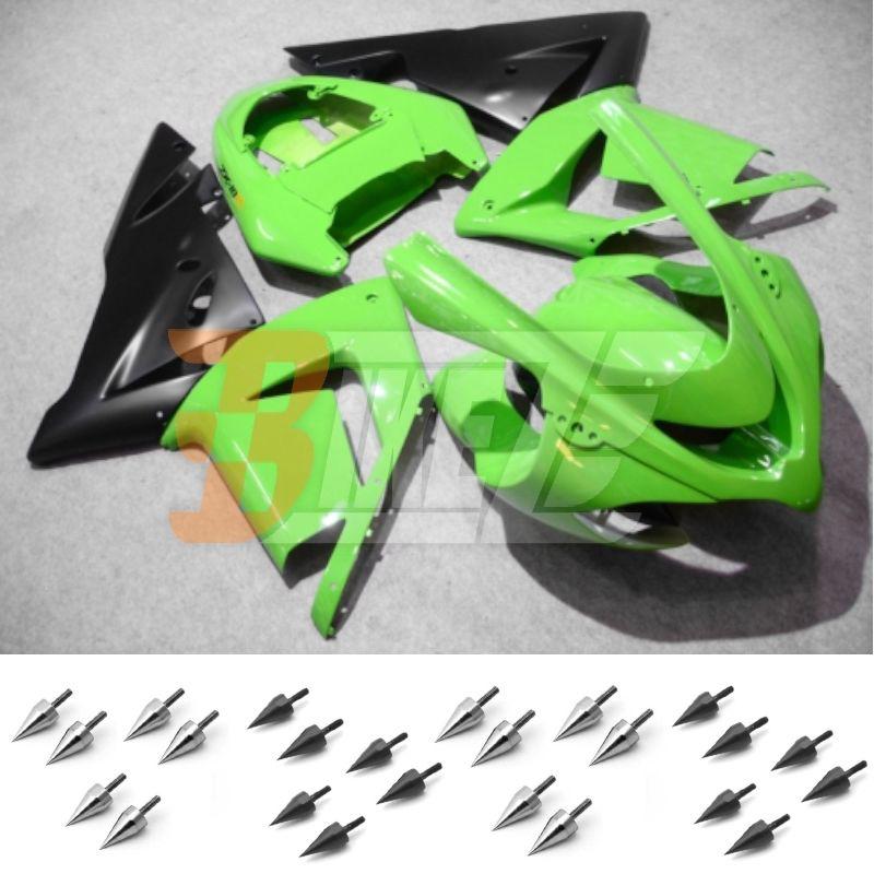 Free bolt kit! body frame fairing kit for kawasaki ninja zx10r 2004 2005 aa