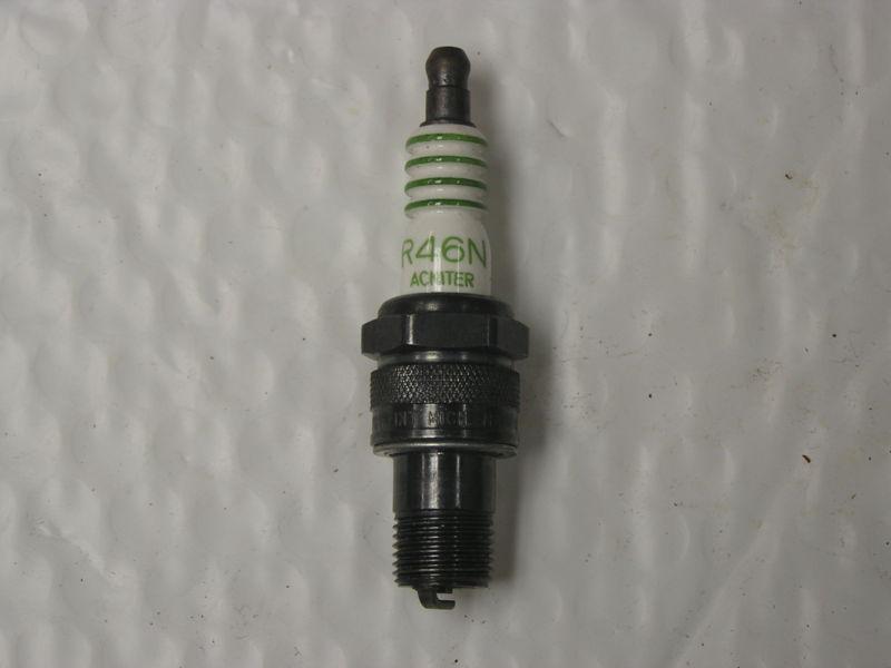 Ac r46n green stripe spark plugs - 1969-74 chevy 250 cid - steel gasket