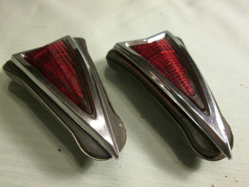 Gm pontiac gto 1968 rear quarter marker lamp pair judge ra convertible