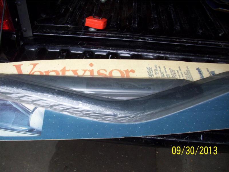 Nos ventvisor 4322c chrysler & dodge window visors / deflectors, tinted