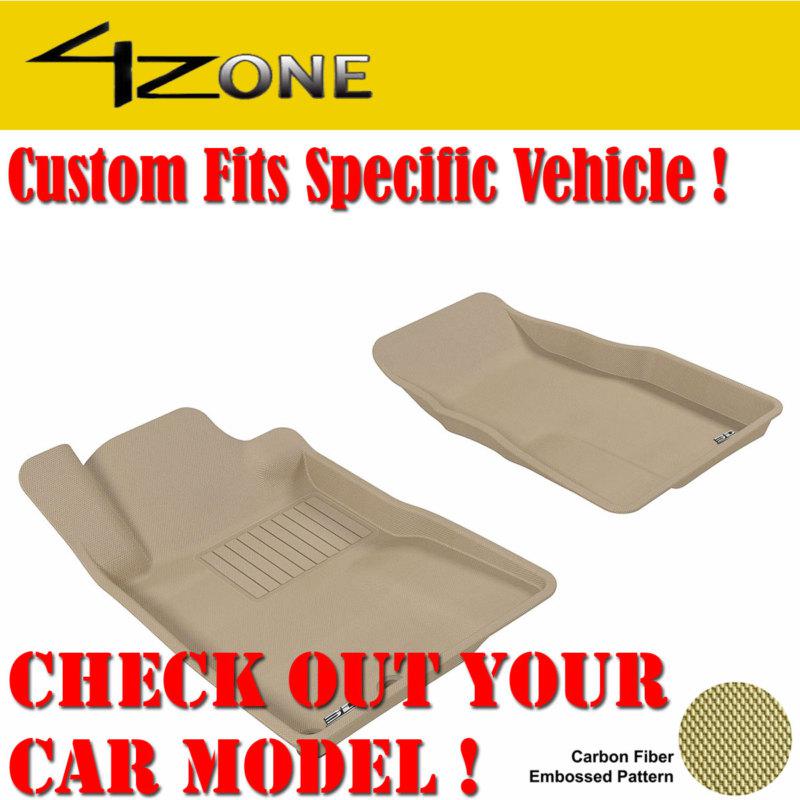 Ford mustang molded car carpet auto floor mat front seats  all weather