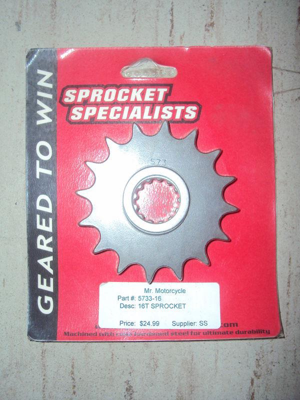  yamaha front sprocket,sprocket specialist,5733-16,1987-02 yzf1/6/750/fzr1/gts1 