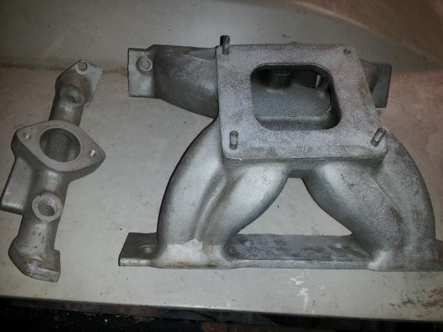 Pontiac warrior intake manifold-rare