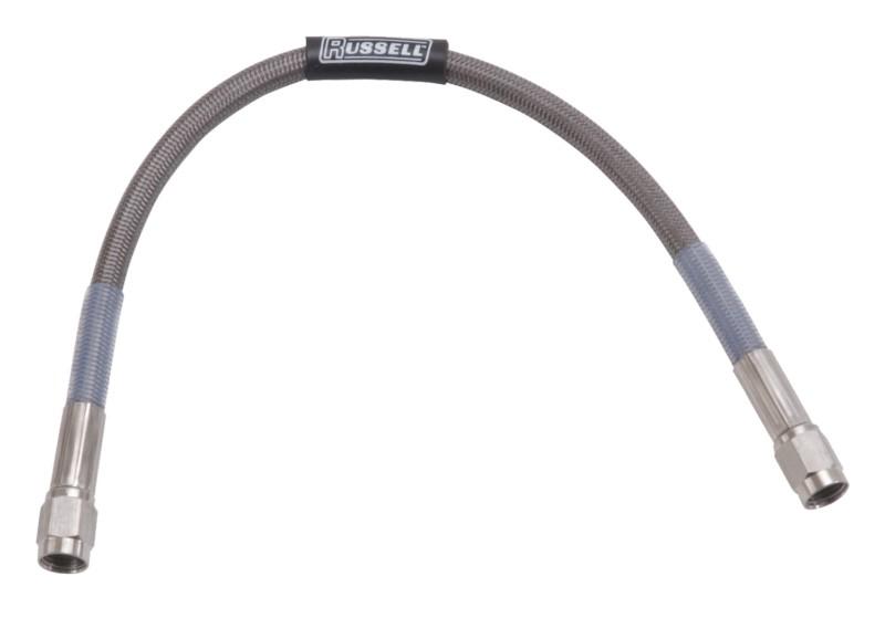 Russell 656120 competition brake line assembly; straight -3 to straight -3