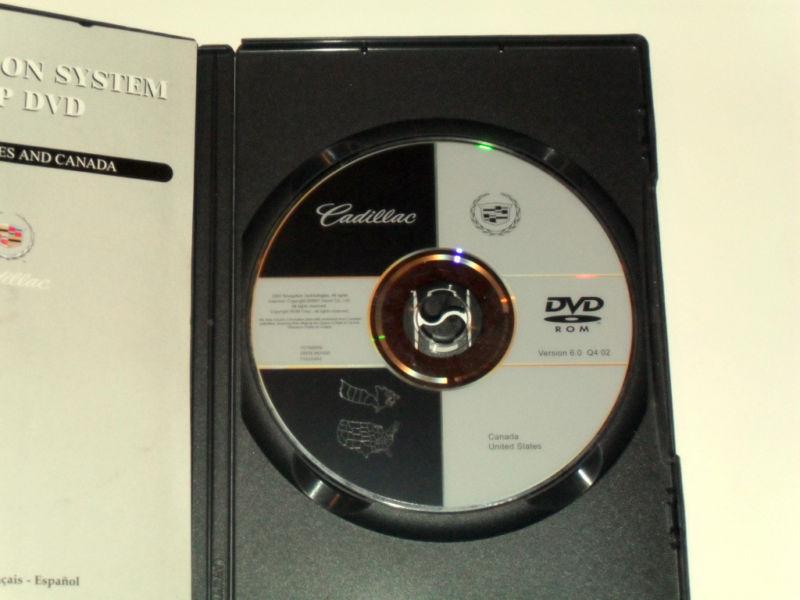 Cadillac cts & cts-v  navigation disc dvd cd 25766899 disk  6.0 oem map gps nav