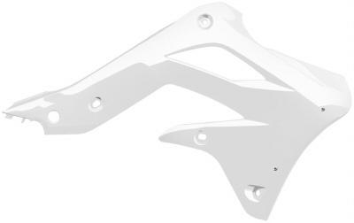 Cycra powerflow intake radiator shrouds white 1866-42