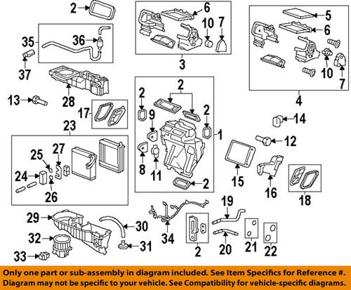 Gm oem 20958479 cabin air filter