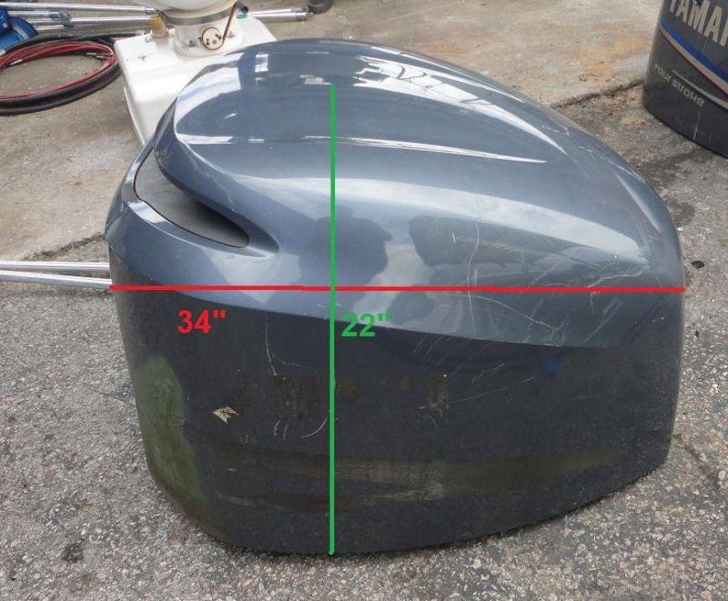 Yamaha 250 hp 4 stroke engine cowling cover