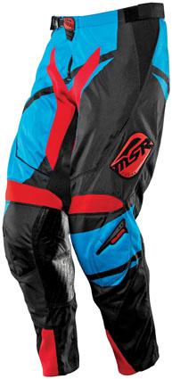 Msr 2014 adult pants renegade blk/cyn/red pant size 36