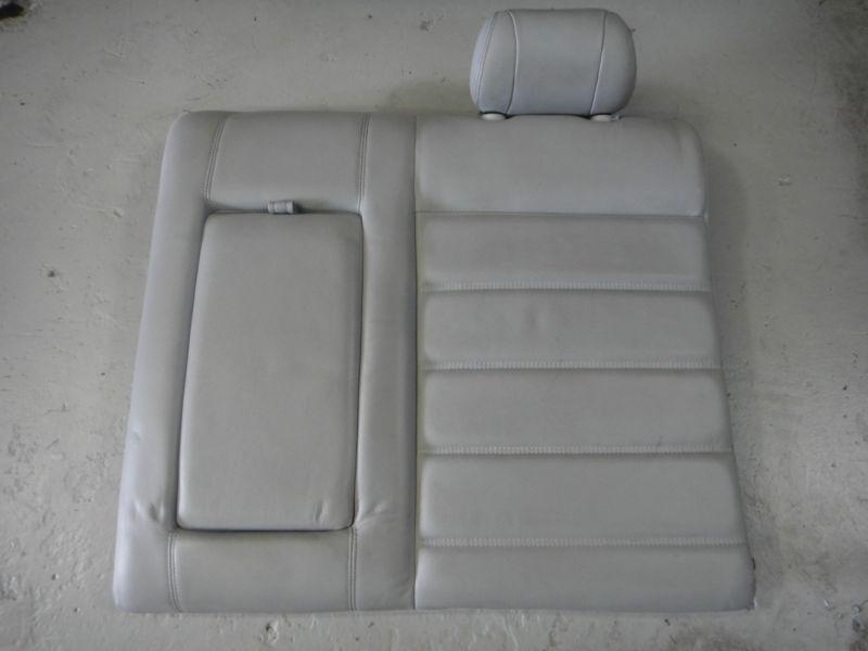 2002-2004 jaguar x-type rear left upper back seat leather oem 