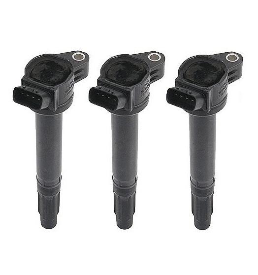 Lexus es350 rx350 rx450h toyota camry rav4 set of 3 ignition coils 90919a2002