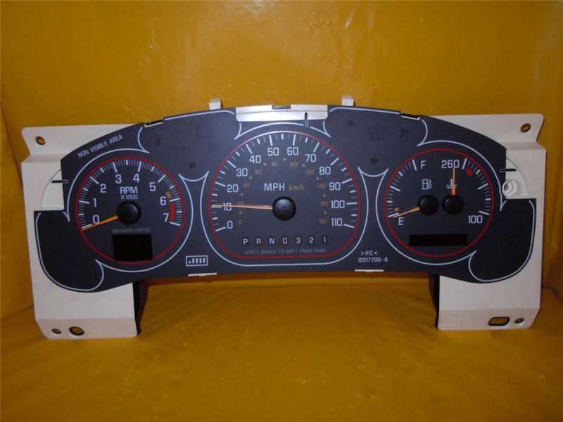 02 03 04 05 montana speedometer instrument cluster dash panel gauges 217,044