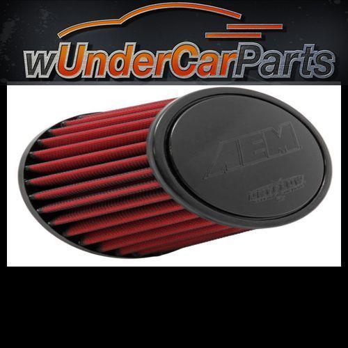 Aem 21-202dk dryflow air filter centered