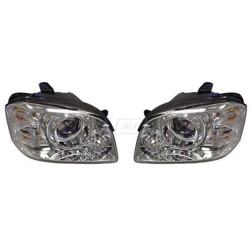 For 05-06 magentis optima outer low beam headlight headlamp lh rh pair set new