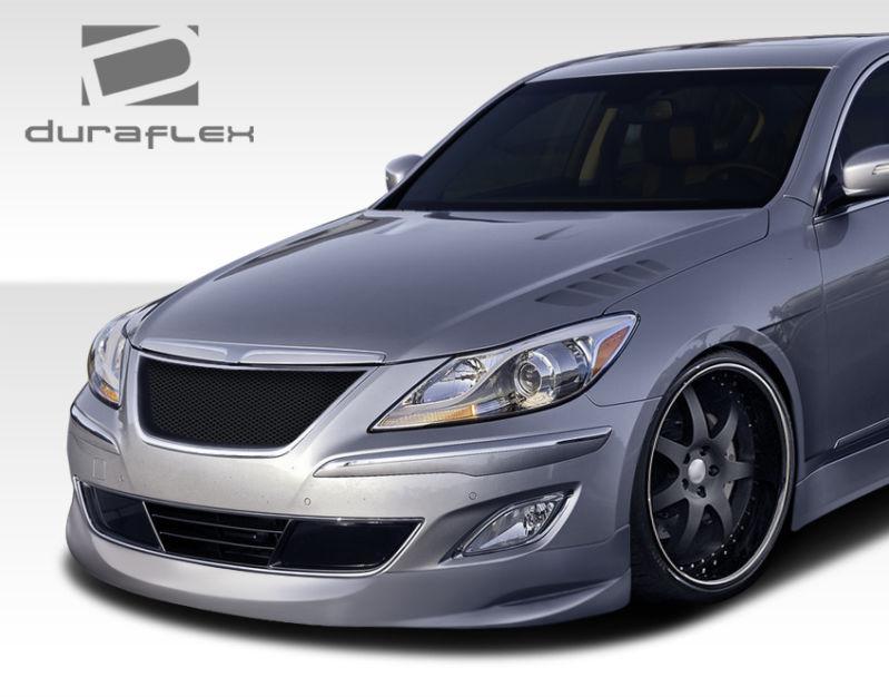 Duraflex front lip add on body kit 09 10 11 hyundai genesis 4dr 106369