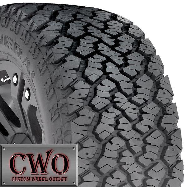 2-new general grabber at2 285/75-16 tires r16 75r 75r16