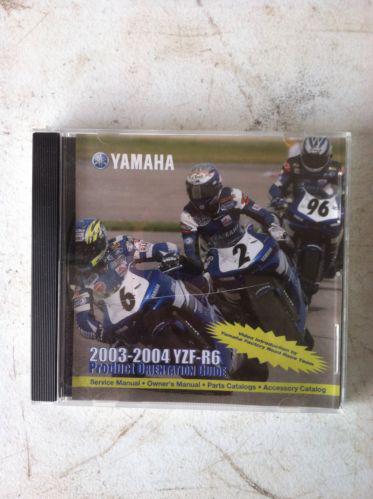 Yamaha motorcycle 2003-2004 yzf r6 service manual sport bike