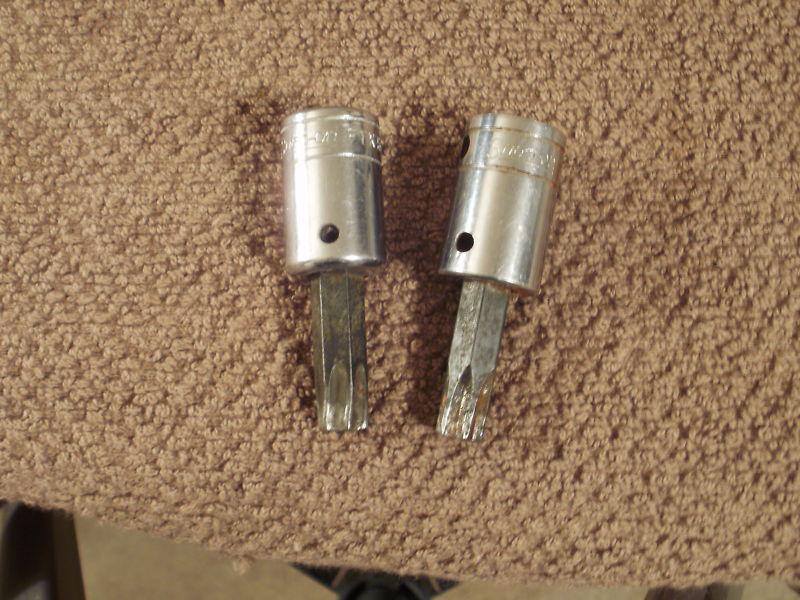 Snap on ftx500 socket 3/8" drive set of 2                   *(#13 t)