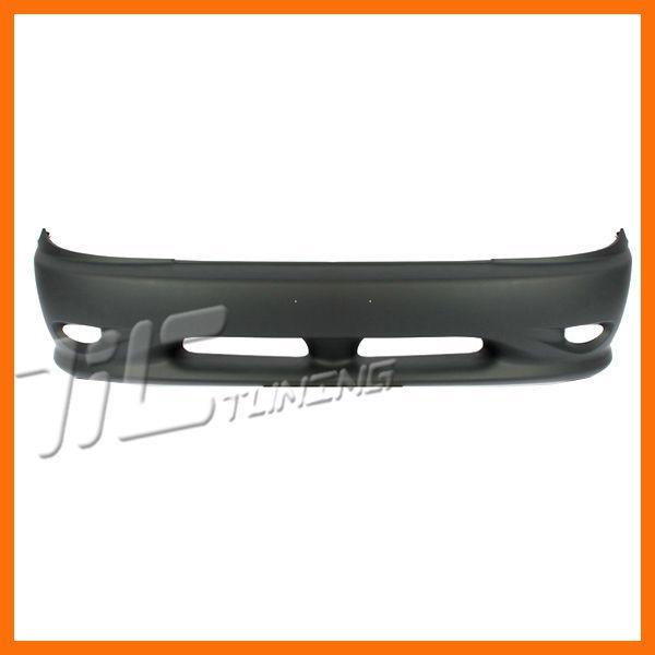 Unpainted non primed matte black front bumper cover for 01-02 kia rio