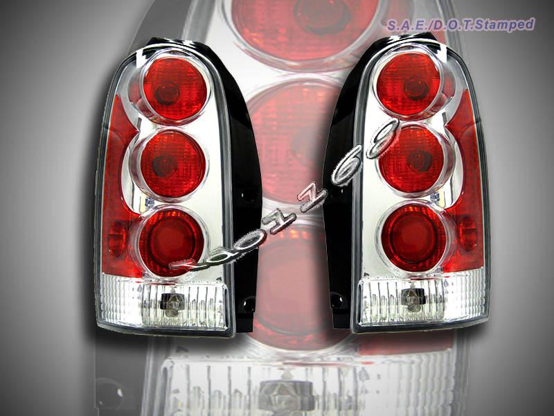 97-04 pontiac transport montana tail lights clear 98 99