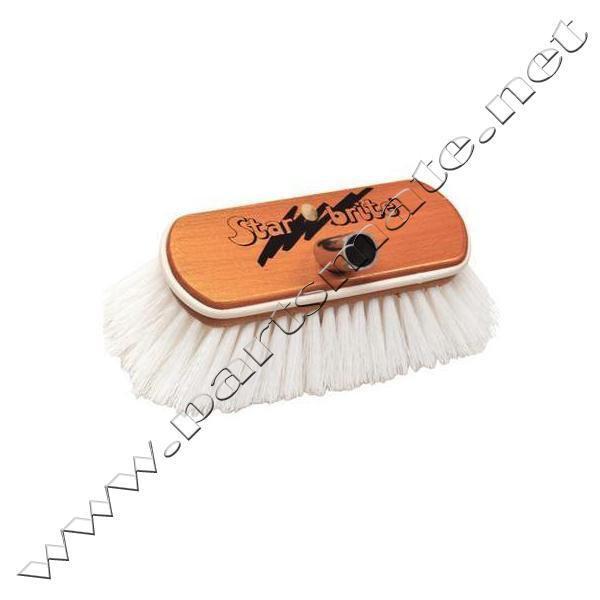 Star brite 40152 8&quot; deluxe wooden block brush with bumper /